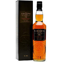 Виски Glen Scotia 15 Years Old Single Malt Campbeltown in gift box 0,7 л фото