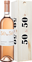 Вино Розовое Сухое Avignonesi 50 & 50 Toscana in gift box 2023 0,75 л фото