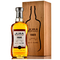 Виски Jura Single Malt Jura in wooden box 1989 0,7 л фото