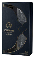 Водка Onegin with 2 glasses in gift box 0,7 л фото