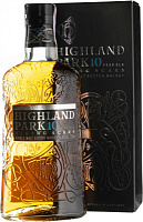 Виски Highland Park 10 YO in gift box 0,7 л фото