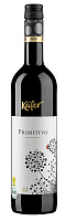 Вино Красное Сухое Kafer Primitivo Bio Vegan 0,75 л фото