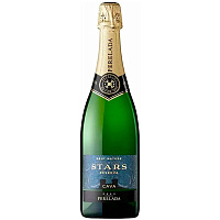 Вино игристое Белое Экстра Брют Perelada Stars Brut Nature Reserva Cava 2022 0,75 л фото
