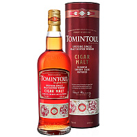 Виски Tomintoul Cigar Malt Oloroso Sherry Cask Matured Single Malt Speyside in tube 0,7 л фото