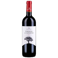 Вино Красное Сухое Tenuta Argentiera Poggio ai Ginepri Rosso Bolgheri 2021 0,75 л фото