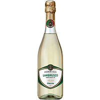 Вино игристое Белое Полусладкое Poderi Alti Lambrusco Bianco Emilia 0,75 л фото
