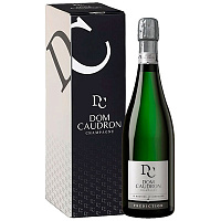 Вино игристое Белое Брют Dom Caudron Prediction Brut Champagne in gift box 2020 0,75 л фото
