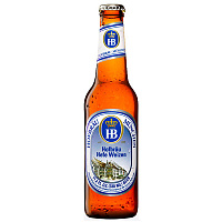 Пиво Светлое Hofbrau Hefe Weizen 0,33 л фото