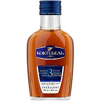 Коньяк Koktebel 3 Years Old 0,1 л фото