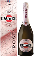 Вино игристое Martini Rose Extra Dry in gift box 0,75 л фото