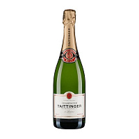Вино игристое Белое Брют Taittinger Reserve Brut Champagne 0,75 л фото