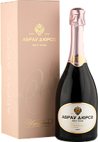 Вино игристое Abrau-Durso Imperial Brut Rose in gift box 0,75 л фото