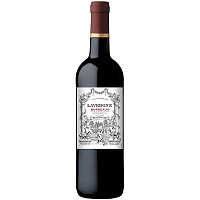 Вино Красное Сухое Lavergne Bordeaux 2019 0,75 л фото