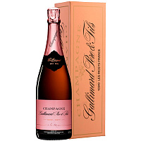 Вино игристое Розовое Брют Gallimard Pere et Fils Rose Brut Champagne in gift box 2020 0,75 л фото