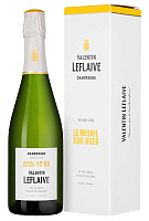 Вино игристое Белое Экстра Брют Valentin Leflaive Le Mesnil Sur Oger Grand Cru Blanc de Blancs Extra Brut in gift box 2017 0,75 л фото