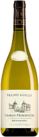 Вино Белое Сухое Philippe Goulley Chablis 1er Cru Montmains 2023 0,75 л фото