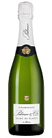 Вино игристое Белое Брют Palmer & Co Blanc de Blancs Champagne 2018 0,75 л фото