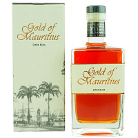 Ром Gold of Mauritius Dark in gift box 0,7 л фото