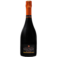 Вино игристое Белое Брют Louis Tollet La Grande Cuvee Grand Cru Brut Champagne 0,75 л фото