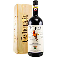 Вино Красное Сухое Castellare di Castellina Chianti Classico in wooden box 2022 1,5 л фото