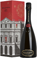 Вино игристое Белое Брют Bellavista La Scala Franciacorta Brut in gift box 2020 0,75 л фото