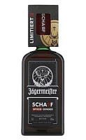 Ликер Jagermeister Scharf Spiced Ginger with a shot 0,7 л фото