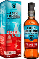 Виски Loch Lomond Steam & Fire Single Malt Highland in gift box 0,7 л фото