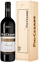Вино Красное Сухое Pio Cesare Barolo in gift box 2022 0,75 л фото