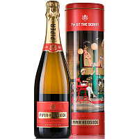 Вино игристое Белое Брют Piper-Heidsieck Brut Champagne in tube Marilyn Monroe 0,75 л фото
