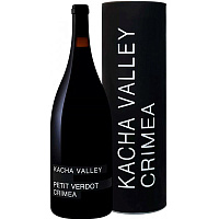Вино Красное Сухое Kacha Valley Petit Verdot Crimea in tube 2020 1,5 л фото