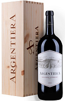 Вино Красное Сухое Tenuta Argentiera Bolgheri Superiore in wooden box 2022 1,5 л фото