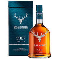 Виски Dalmore Vintage Single Malt Highland in gift box 2007 0,7 л фото