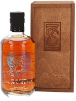 Виски Seven Seals Zodiac The Age of Gemini Single Malt in wooden box 0,5 л фото