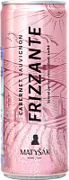 Вино игристое Розовое Брют Matysak Cabernet Sauvignon Frizzante 2023 0,25 л фото