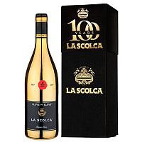 Вино Белое Сухое La Scolca Gavi dei Gavi in gift box 2021 1,5 л фото