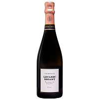 Вино игристое Розовое Экстра Брют Leclerc Briant Rose Champagne 0,75 л фото