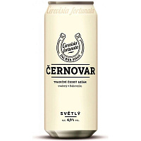 Пиво Светлое Cernovar Svetle in can 0,5 л фото
