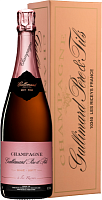 Вино игристое Розовое Брют Gallimard Rose Brut in gift box 0,75 л фото