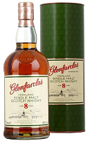 Виски Glenfarclas 8 years old Single Malt Speyside in tube 0,7 л фото