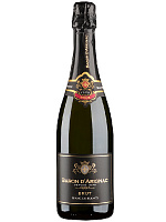 Вино игристое Белое Брют Baron D’Arignac Blanc de Blancs 0,75 л фото