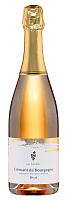 Вино игристое Розовое Брют Domaine Les Astrelles Cremant De Bourgogne Brut Rose 2022 0,75 л фото