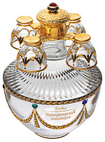 Водка Imperial Collection Faberge Egg Diamond in wooden box 0,7 л фото