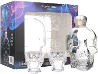 Водка Crystal Head with 2 shots in gift box 0,7 л фото