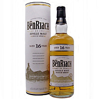 Виски Benriach 16 years old Single Malt Speyside in tube 0,7 л фото