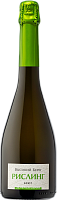 Вино игристое Белое Брют Vysokij Bereg Zelenaya Seriya Riesling Brut 2025 0,75 л фото