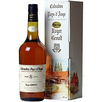 Кальвадос Roger Groult 8 ans d'age Pays d'Auge in gift box 0,7 л фото