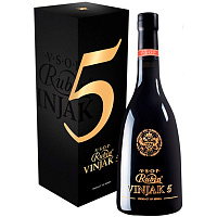 Бренди Rubin Vinjak 5 VSOP in gift box 0,7 л фото