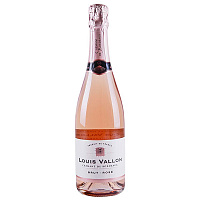 Вино игристое Розовое Брют Louis Vallon Cremant de Bordeaux Brut Rose 0,75 л фото