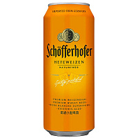 Пиво Светлое Schofferhofer Hefeweizen in can 0,5 л фото