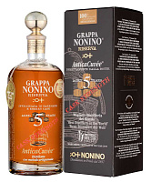 Граппа Nonino Riserva Antica Cuvee Cask Strength in gift box 2015 0,7 л фото